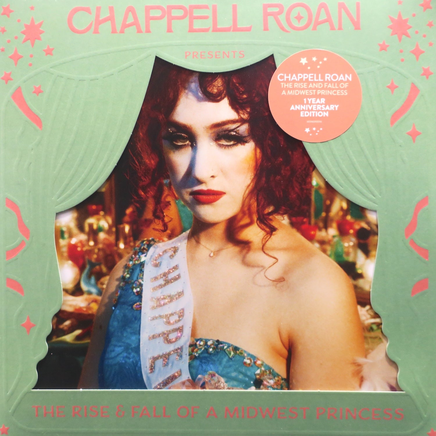 Chappell Roan 'The Rise And Fall Of A Midwest Princess' Deluxe Orange Vinyl 2LP Record - Limited Edition Collectible for Music Lovers & Vinyl Enthusiasts, Perfect for Home Listening & Gift Giving