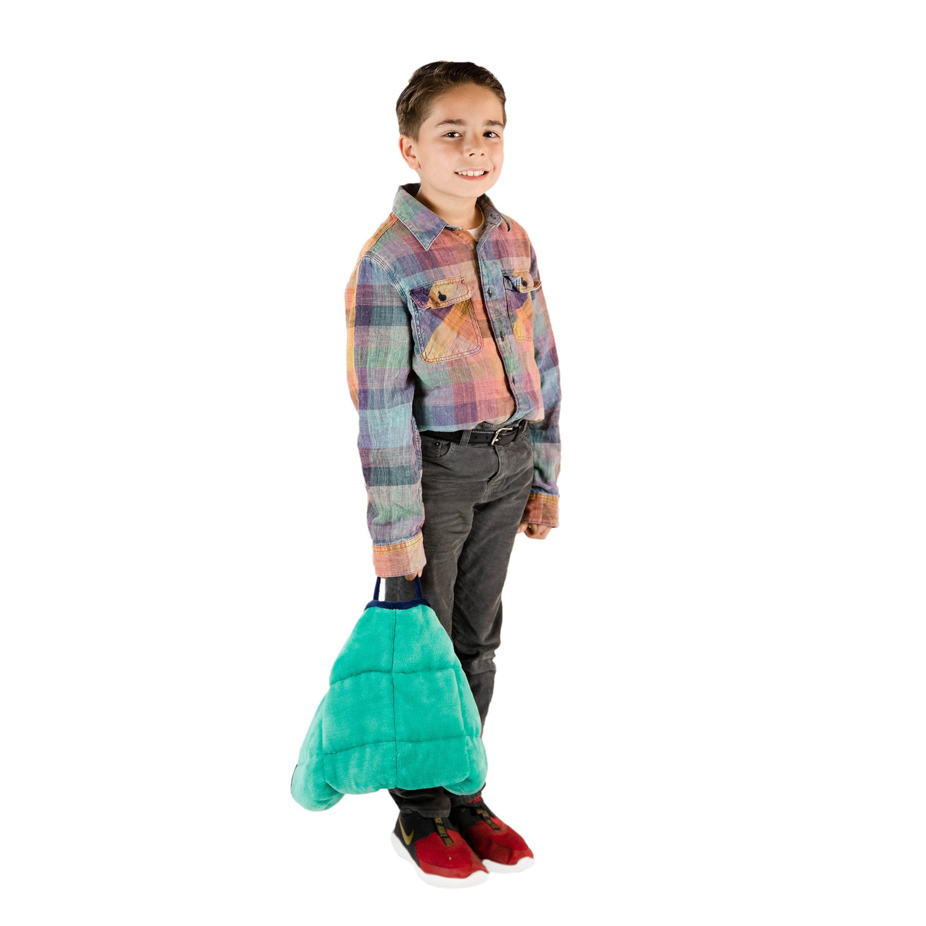 Bouncyband® Comfy & Portable 5lb Sensory Lap Pad for Kids - Weighted Blanket for Anxiety Relief, Focus & Calming - Perfect for Classroom, Travel & Home Use