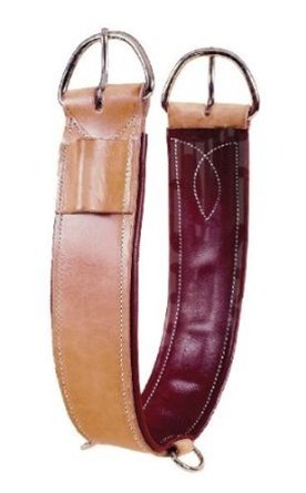 Premium Tory Harness Leather Cinch for Western Saddles - Durable & Adjustable Horse Riding Equipment for Trail Rides, Rodeos & Ranch Work