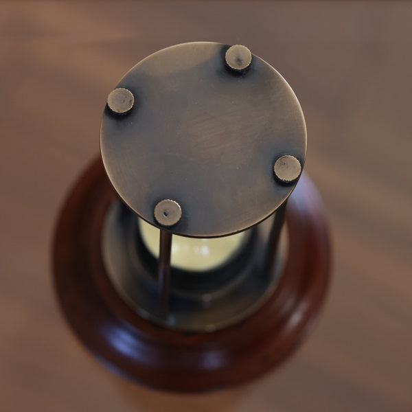 30 Minute Bronze Hourglass Sand Timer - Perfect for Board Games, Classroom Activities, and Home Décor