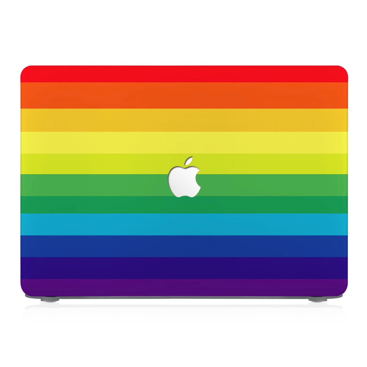 Premium MacBook Pro/Air Protective Case with Rainbow Design - Durable & Stylish Cover for Work, Travel & School