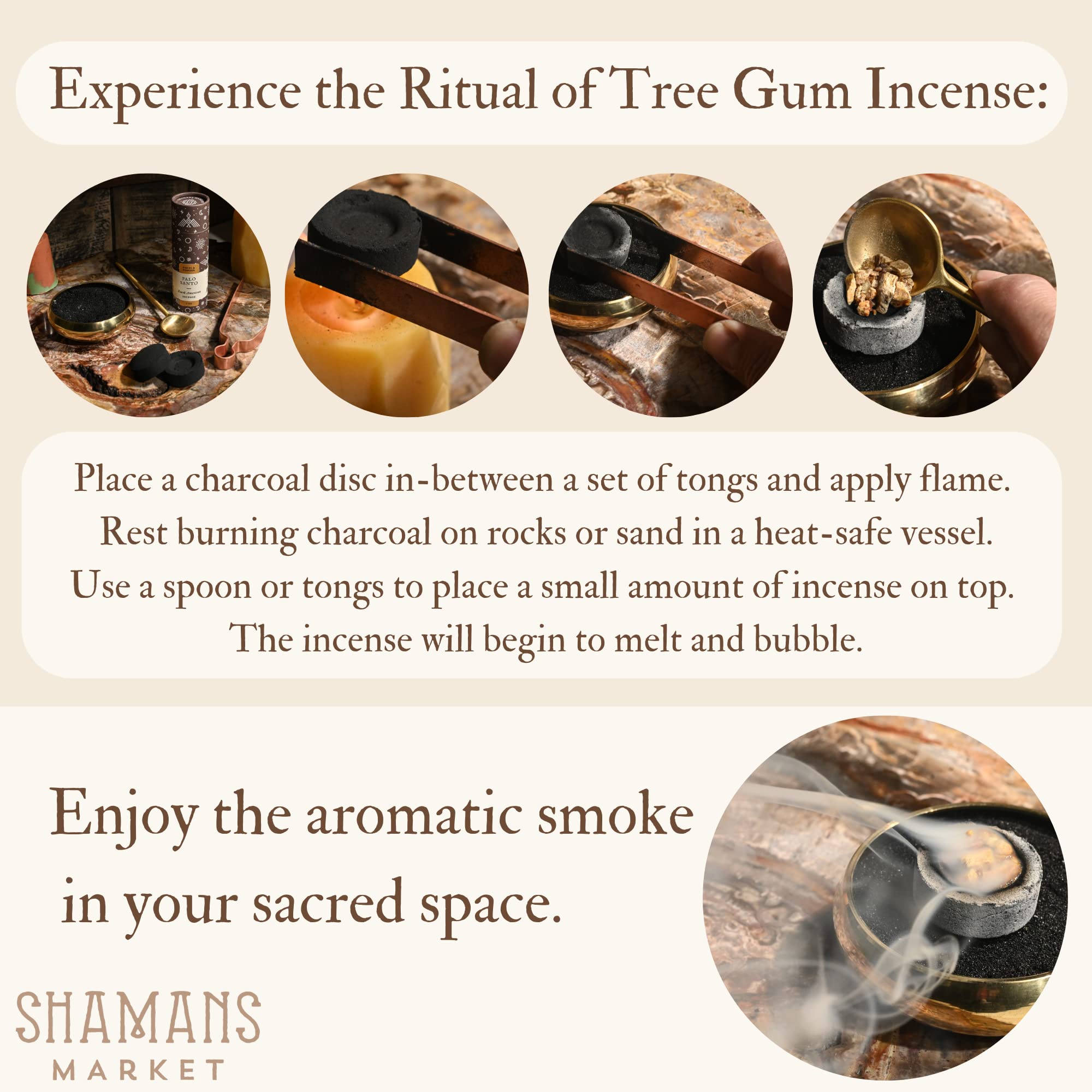 Premium Peruvian Negro Copal Resin Incense - 1 oz Natural Black Copal for Spiritual Cleansing & Meditation - Perfect for Smudging, Energy Clearing & Sacred Rituals