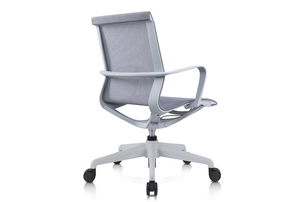 Ergonomic Starling Mesh Office Chair - Breathable Back Support & Adjustable Height for Home & Office Workspace - Perfect for Long Hours Sitting & Computer Work