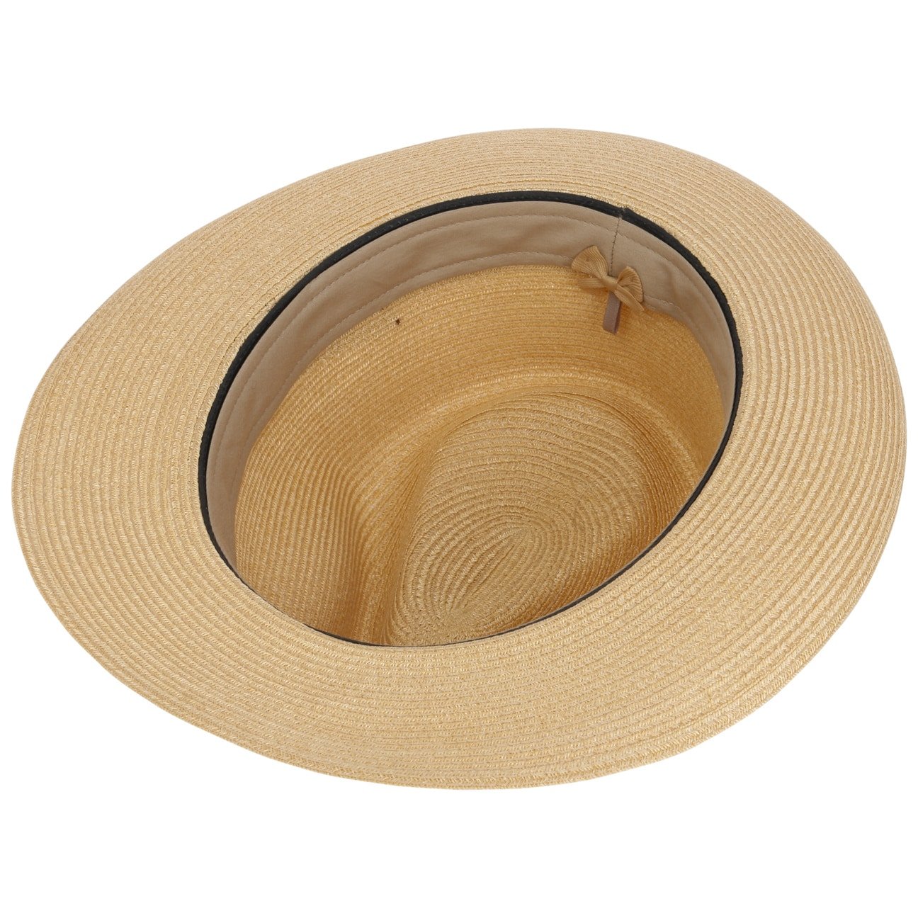 JJ Hats Fedora Hat for Men - 100% Natural Hemp Material - Stylish & Breathable Summer Sun Hat for Outdoor, Travel, and Casual Wear