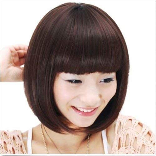 Natural Looking Human Hair Wig with Breathable Air Flow Design - Includes Free Comb for Easy Styling | Perfect for Daily Wear, Cosplay, and Special Occasions