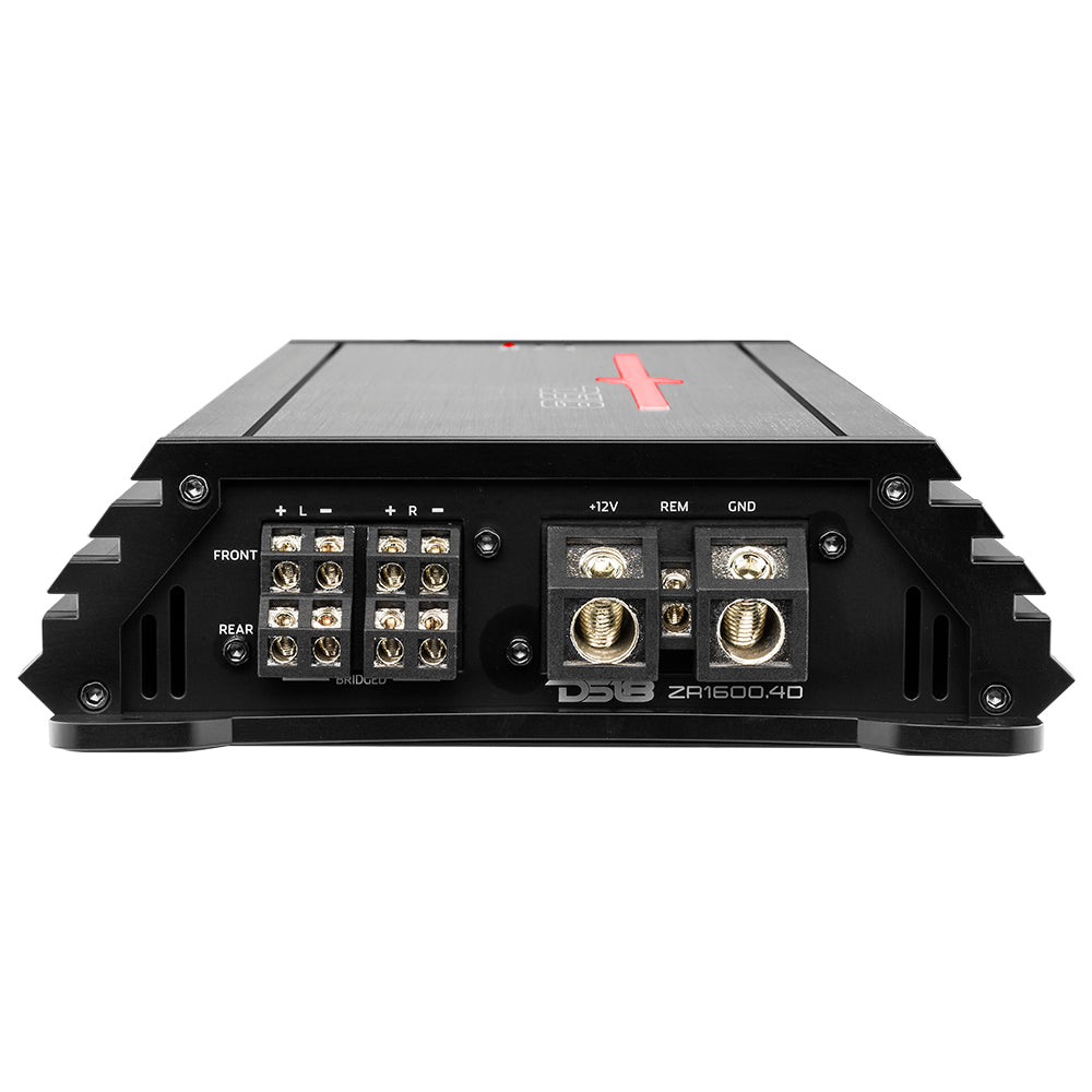 ZR 4 Channel Class D Amplifier 4 x 400 Watts RMS @ 4 Ohm - High Power Car Audio Amp for Vehicles, Boats & Home Theater Systems