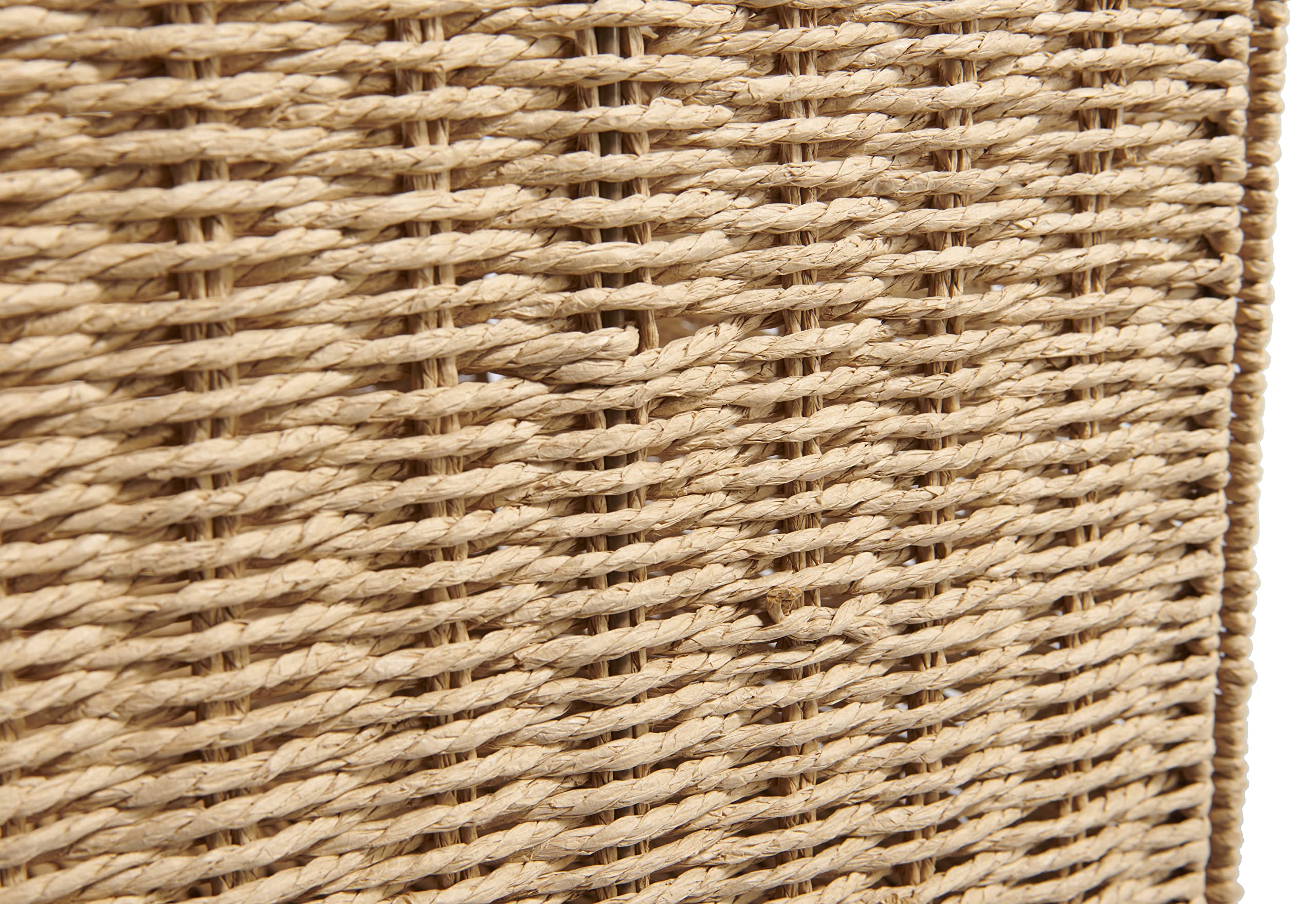 **Badger Basket Kid's Toy Storage Bench with Woven Top & 3 Collapsible Baskets - Light Brown - Perfect for Kids' Room Organization & Playroom Storage**