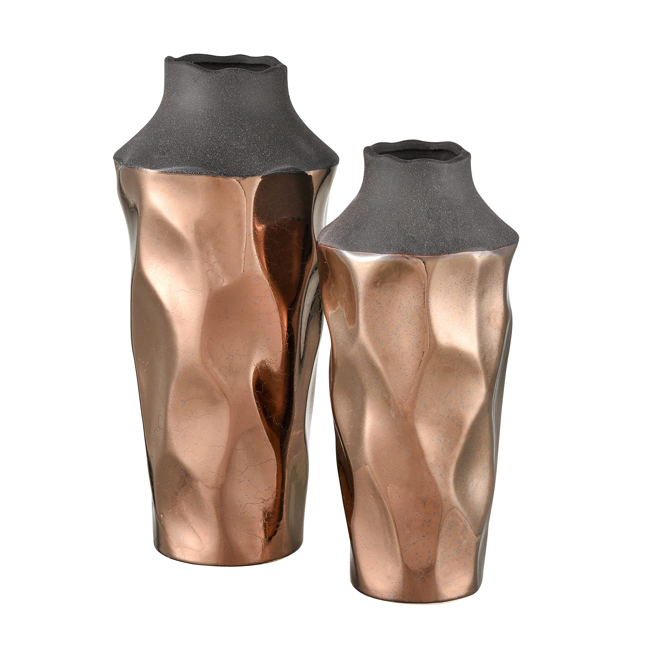 Elk Home S0017-8981 Lewis Vase - Large Decorative Ceramic Flower Vase for Home Decor, Wedding Centerpieces & Farmhouse Style Interiors