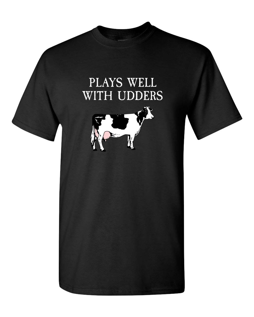 Funny Cow Shirt for Cow Lovers & Dairy Farmers - Cute Cow Print T-Shirt with 