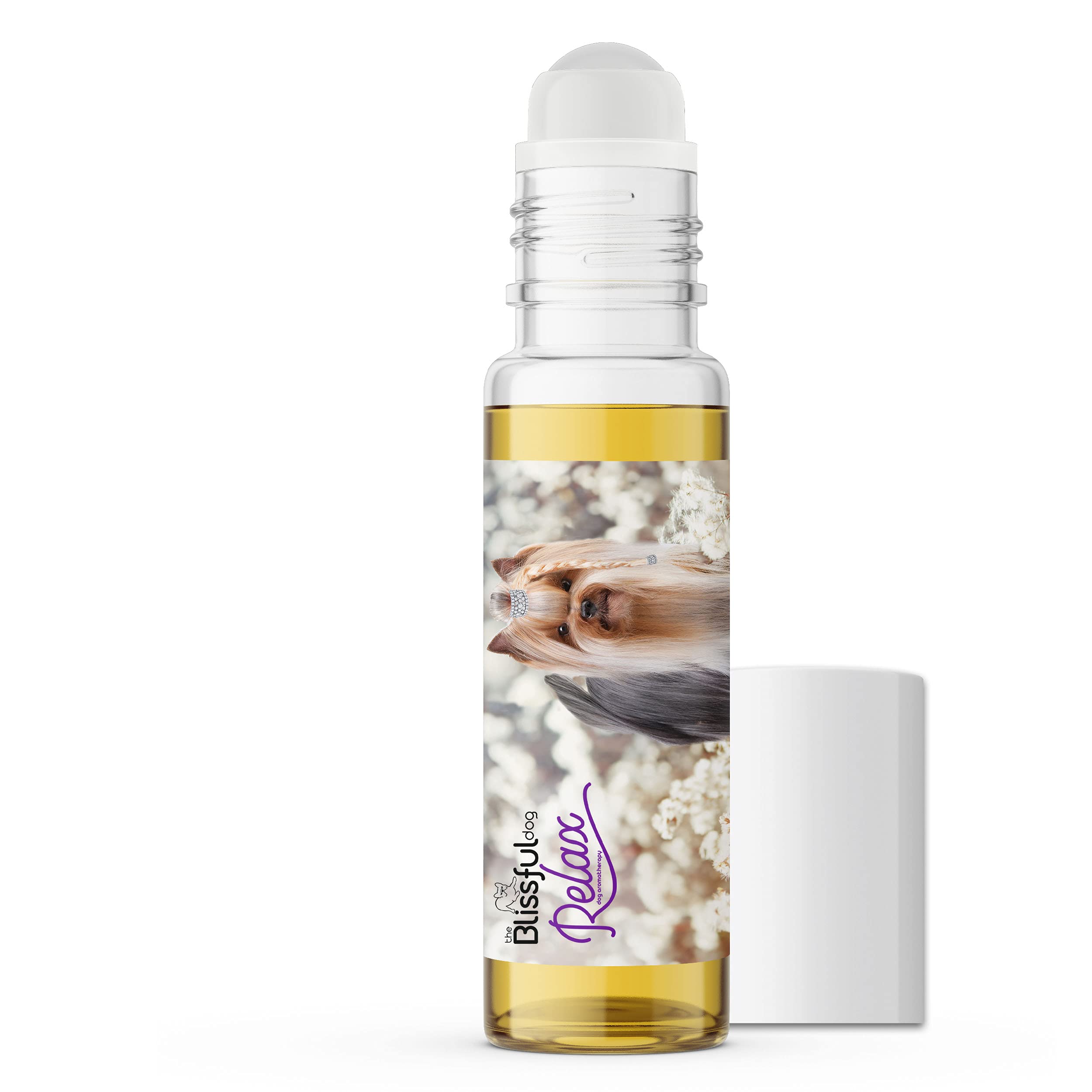 Yorkshire Terrier Relax Roll-On for Dogs - Anxiety Relief & Aromatherapy for Pets at Home