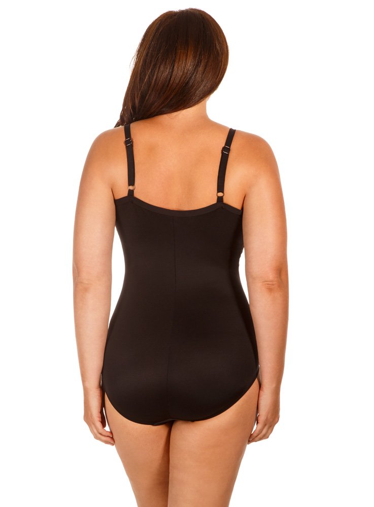 MagicSuit Women's Modern One-Piece Swimsuit - Slimming Bathing Suit with Tummy Control & UPF 50+ Sun Protection - Perfect for Beach, Pool & Vacation