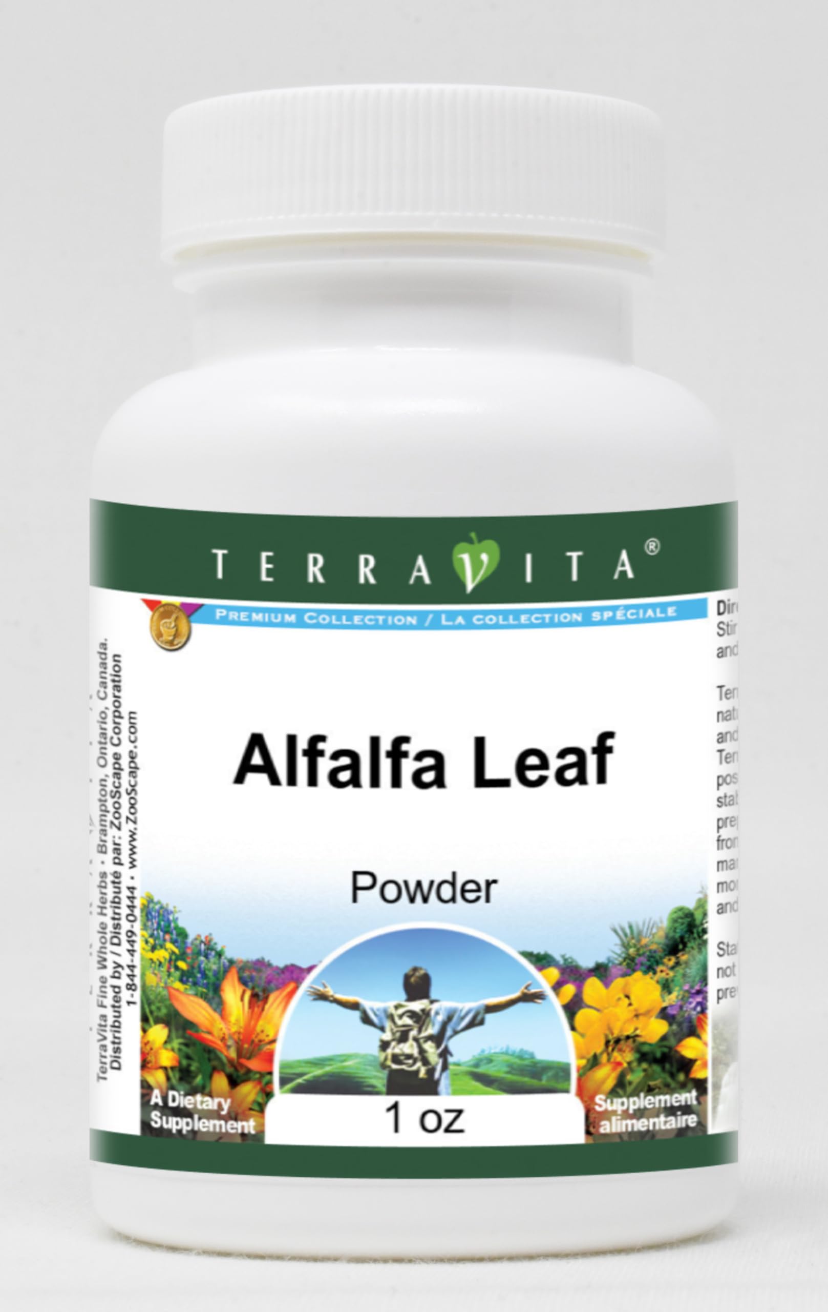 Organic Alfalfa Leaf Powder - 1 oz (ZIN: 510947) | Nutrient-Rich Superfood for Smoothies, Teas & Natural Wellness Supplements