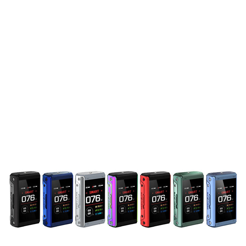 GeekVape T200 Box Mod Kit - 200W Vape Mod with Touchscreen & IP68 Waterproof for Sub-Ohm Vaping - Perfect for Cloud Chasing and Flavorful Vape Experience