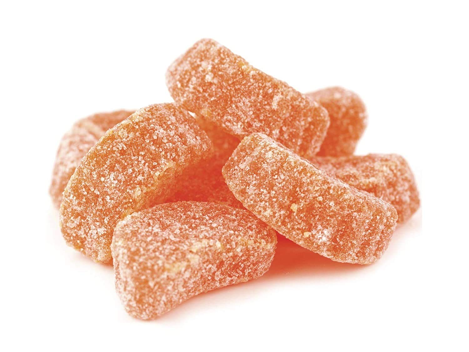 Orange Slice Candy - 5 Lbs Bulk Candy Jar - Sweet & Tangy Orange Flavored Gummy Slices - Perfect for Parties, Baking, Gift Baskets & Candy Buffets
