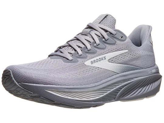 Brooks Men's Ghost 17 Running Shoes - Primer Gray/Oyster Mushroom - Lightweight Cushioned Sneakers for Jogging, Gym Workouts & Daily Walking
