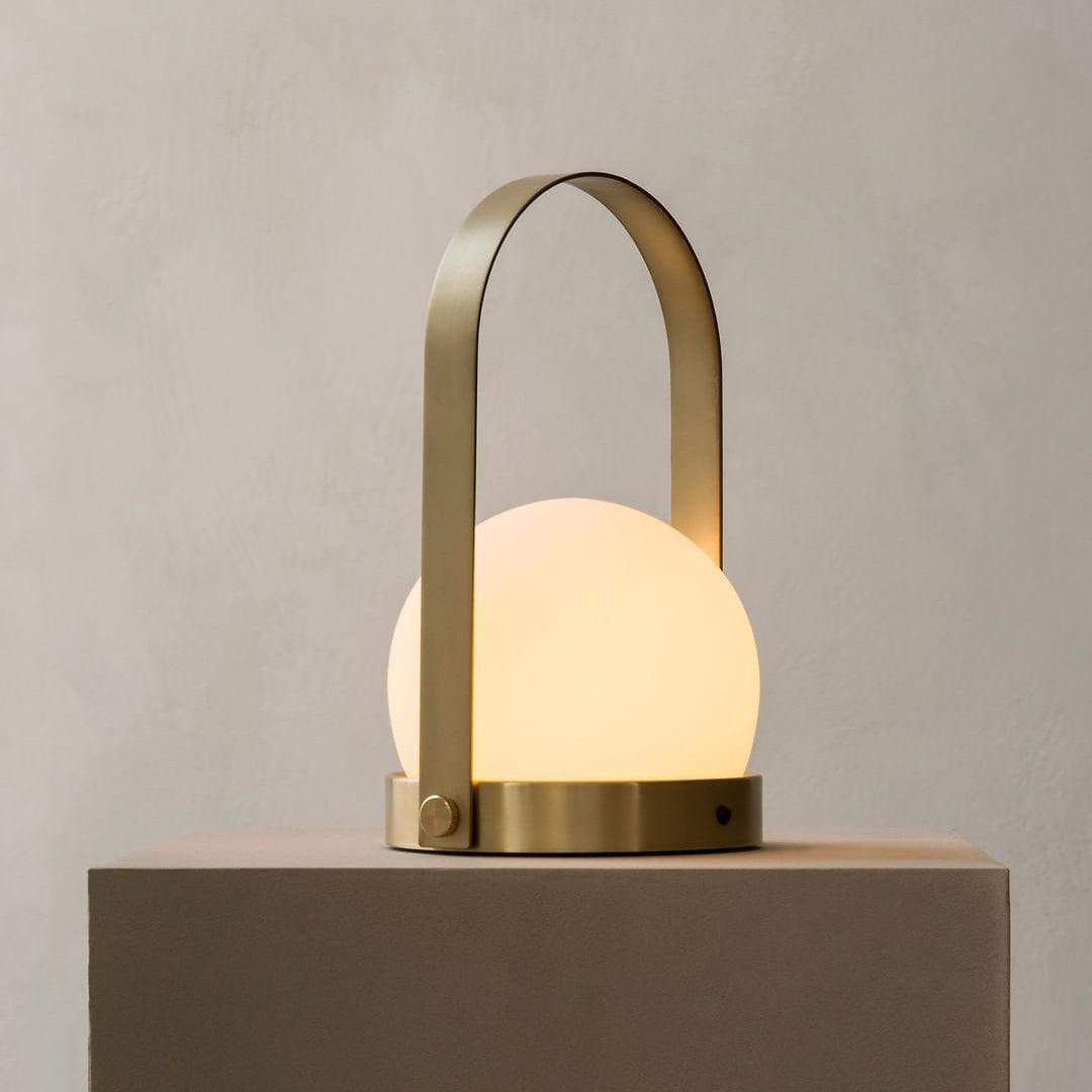 Carrie Rechargeable LED Table Lamp with Built-in Battery - Perfect for Bedroom, Living Room, and Office Lighting