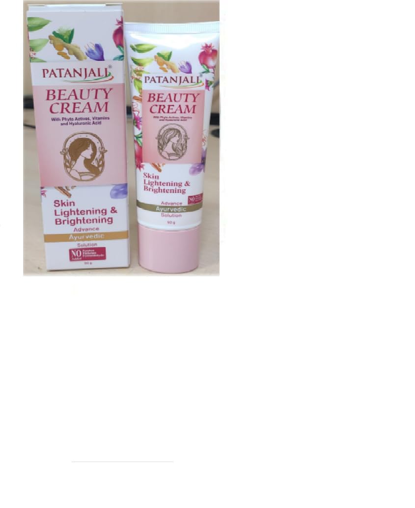 Patanjali Beauty Cram Advance 50G Cream - Pack of 2 | Moisturizing Face Cream for Dry Skin | Daily Skincare Routine & Night Care