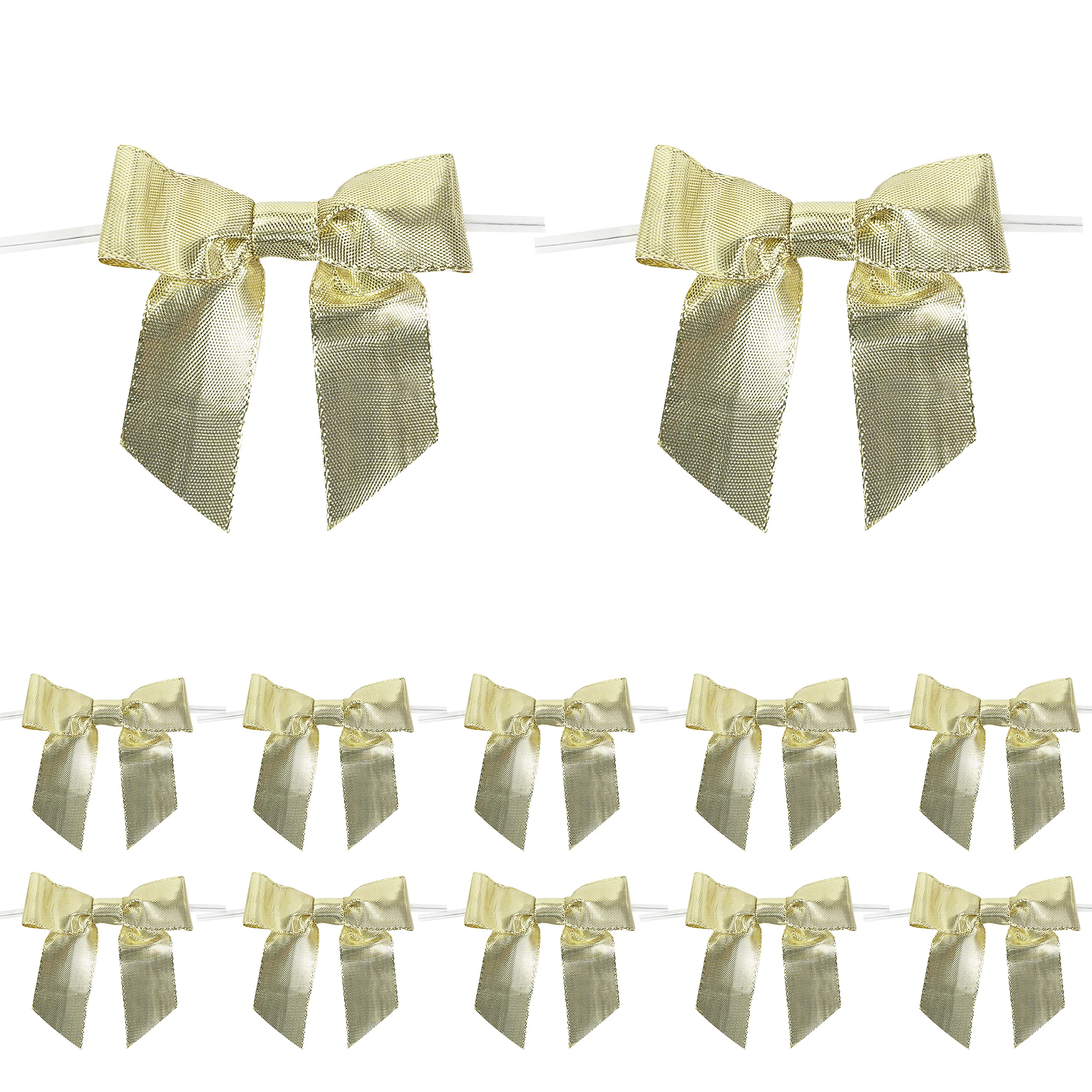 Gold Christmas Bows 3