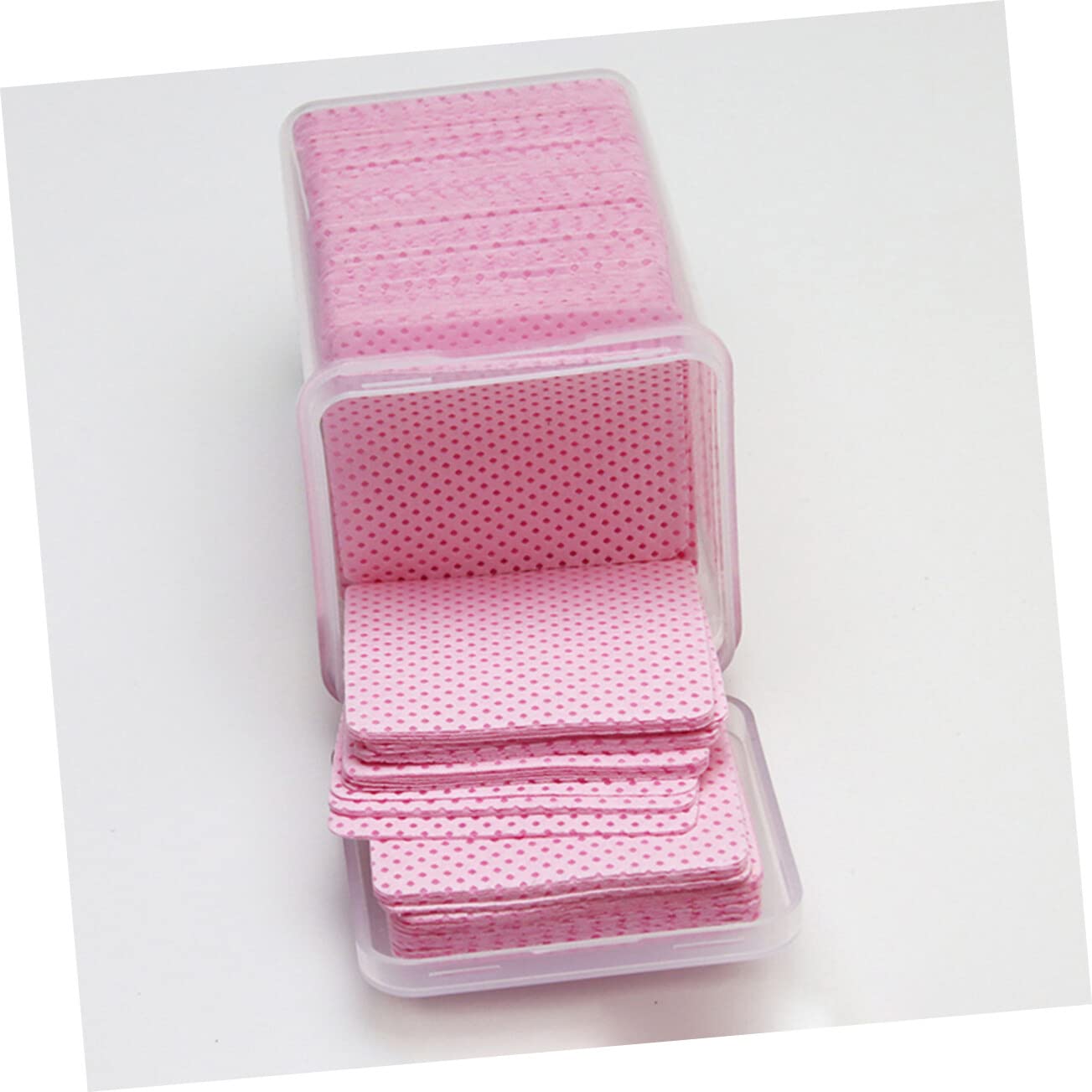 BIUDECO 400pcs Nail Polish Remover Pads - Disposable Wipes for Nail Art & Manicure