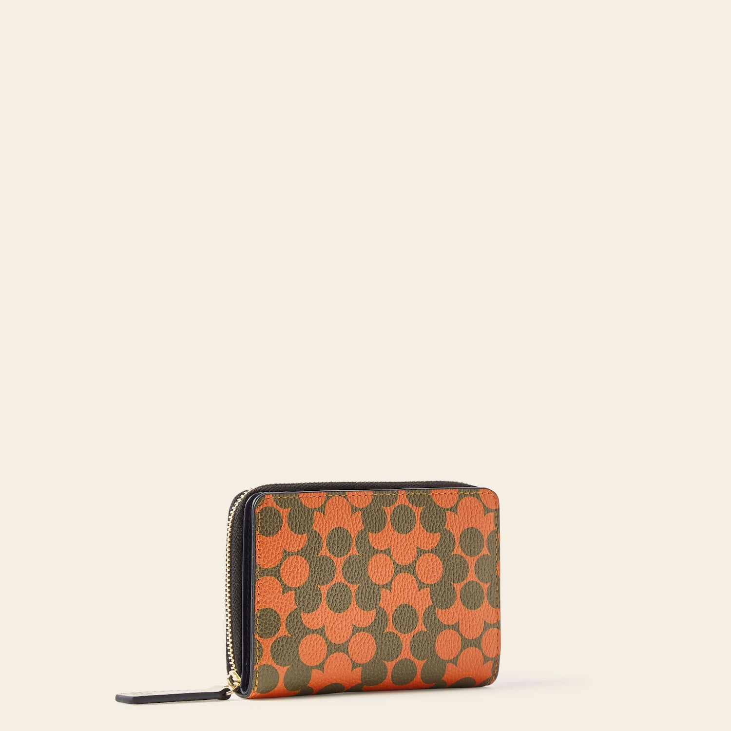 Celia Medium Wallet - Stylish Tomato Puzzle Flower Design for Women | Perfect for Everyday Use, Travel & Gift Giving