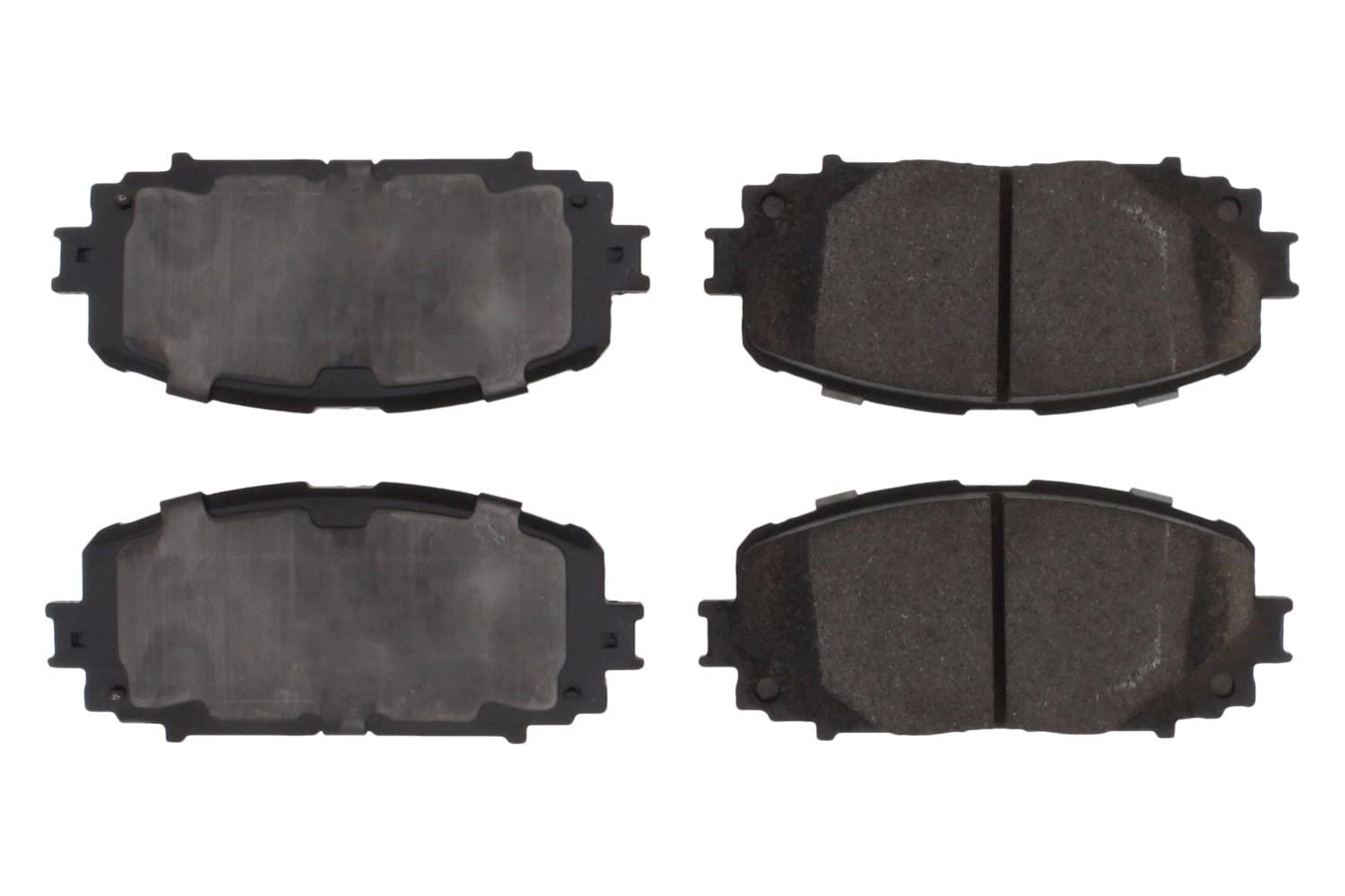 PosiQuiet Ceramic Brake Pads for Cars - Quiet & Durable Performance Brake Pads - Perfect for Daily Commuting & Highway Driving