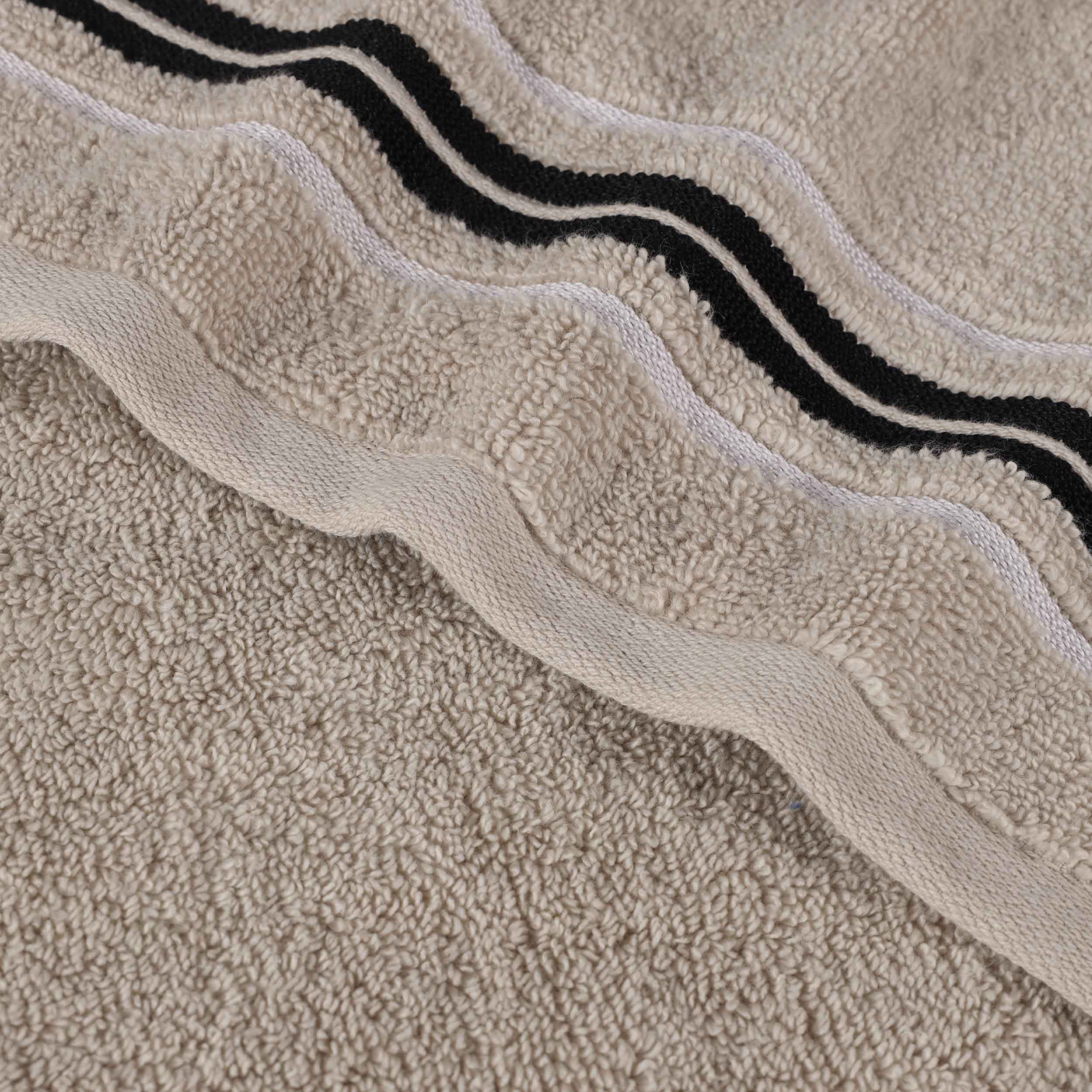 Premium 6-Piece Sadie Zero Twist Cotton Towel Set - Solid & Jacquard Floral Design | Ultra Soft & Absorbent Bath Towels for Spa, Hotel & Luxury Home Use