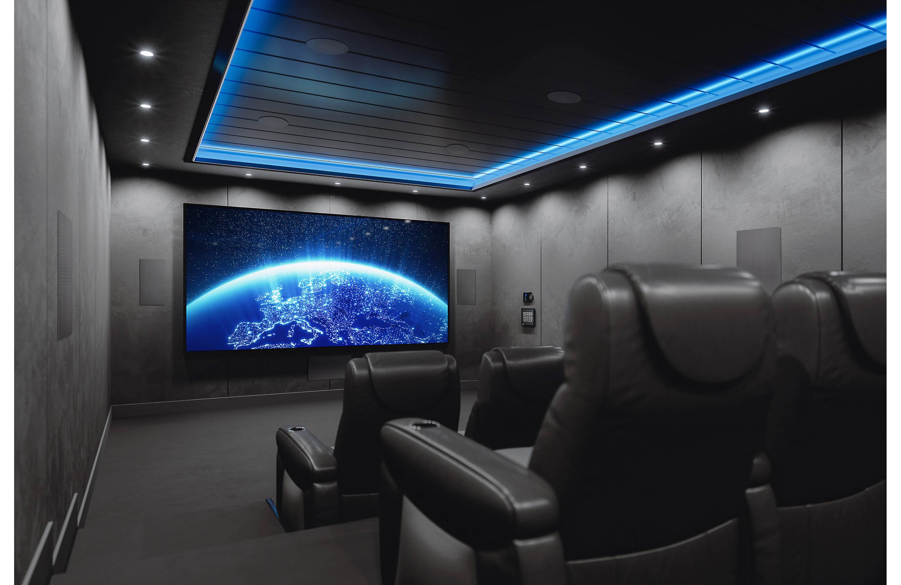 Definitive Technology DW MAX SUR In-Wall Bipolar Surround Speaker - High-Performance Home Theater Audio for Immersive Movie & Music Experience