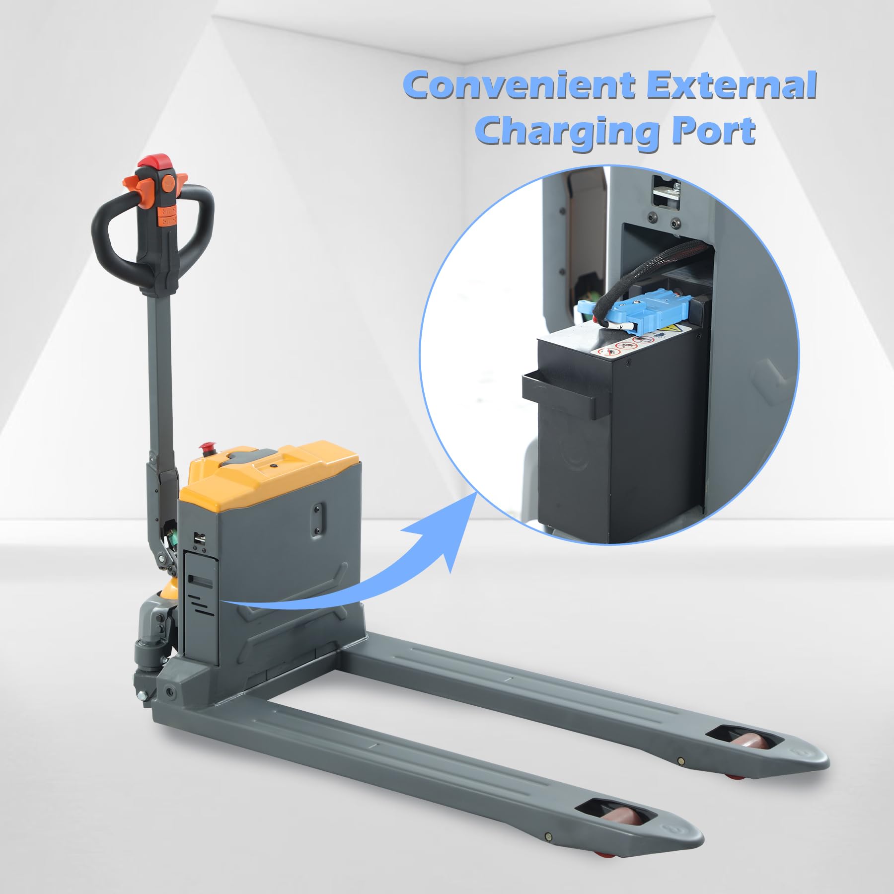 Apollo 3300 lbs Capacity Electric Pallet Jack - 48