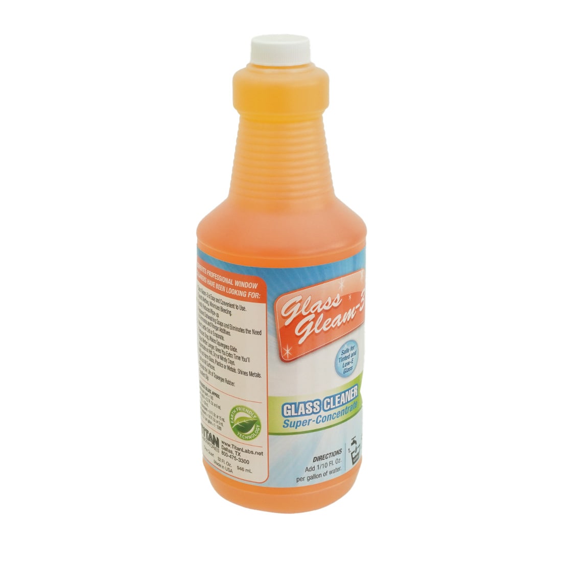 Titan Glass Gleam 3 Soap - Premium Glass Cleaner for Streak-Free Shine | Perfect for Windows, Mirrors, and Glass Surfaces at Home or Office