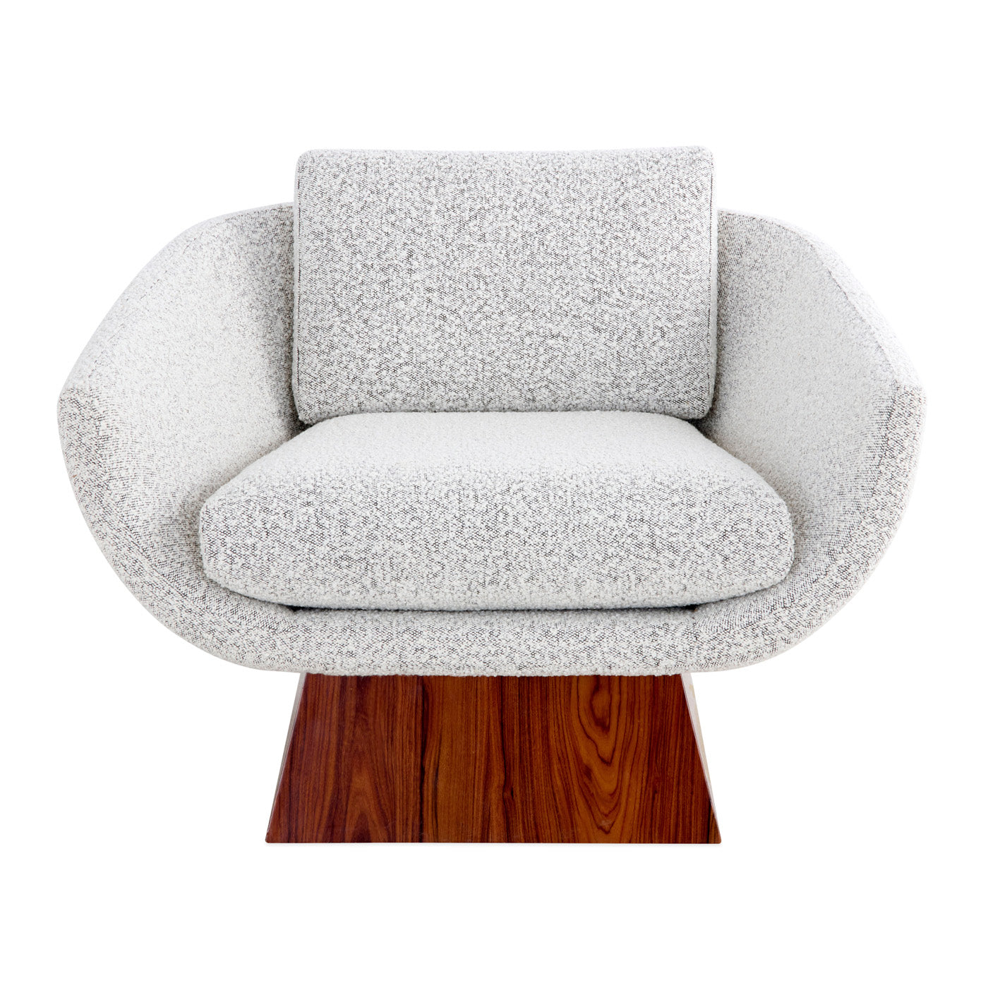 Luxury Rosewood Beaumont Lounge Chair - Mid-Century Modern Accent Chair for Living Room, Bedroom & Office - Perfect for Relaxing & Stylish Home Decor