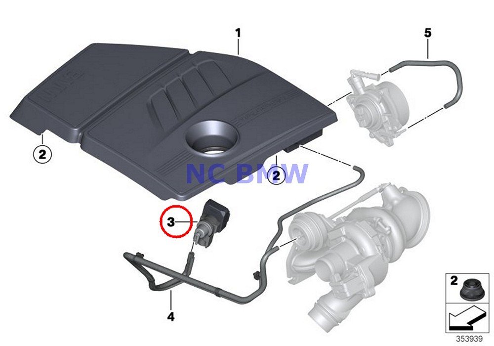 BMW Mini Cooper S JCW Turbocharger Boost Solenoid Valve & Pressure Converter - Compatible with Cooper S, JCW Models - Perfect for Performance Upgrades & Engine Tuning