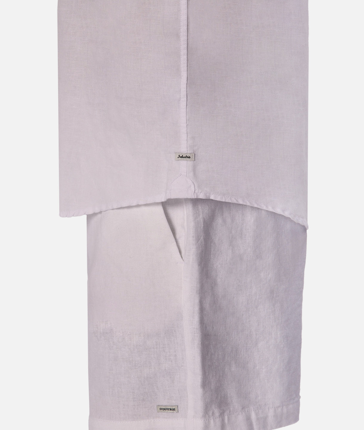 Premium Tennyson Linen Blend Long Sleeve Shirt for Men - Breathable White Button-Up Shirt - Perfect for Casual Wear, Office & Summer Outfits