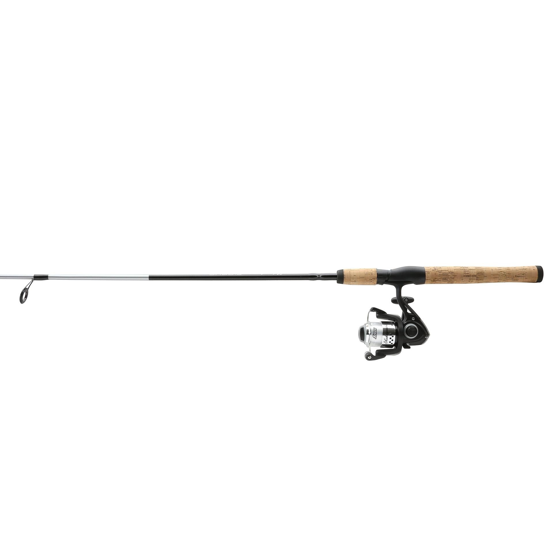 Cirrus Spinning Fishing Rod and Reel Combo - Lightweight Graphite Rod with Smooth Ball Bearing Reel for Freshwater & Saltwater Fishing - Perfect for Bass, Trout, and Walleye Anglers