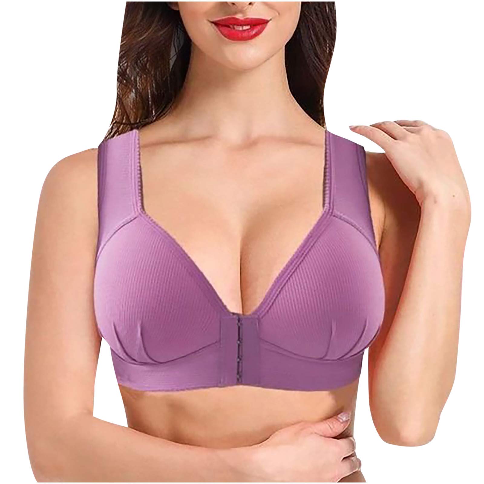 Wireless Comfort Bras for Women - Seamless Support Bra, Soft One-Piece Underwear for Everyday Wear | Perfect for Yoga, Workouts & Daily Comfort