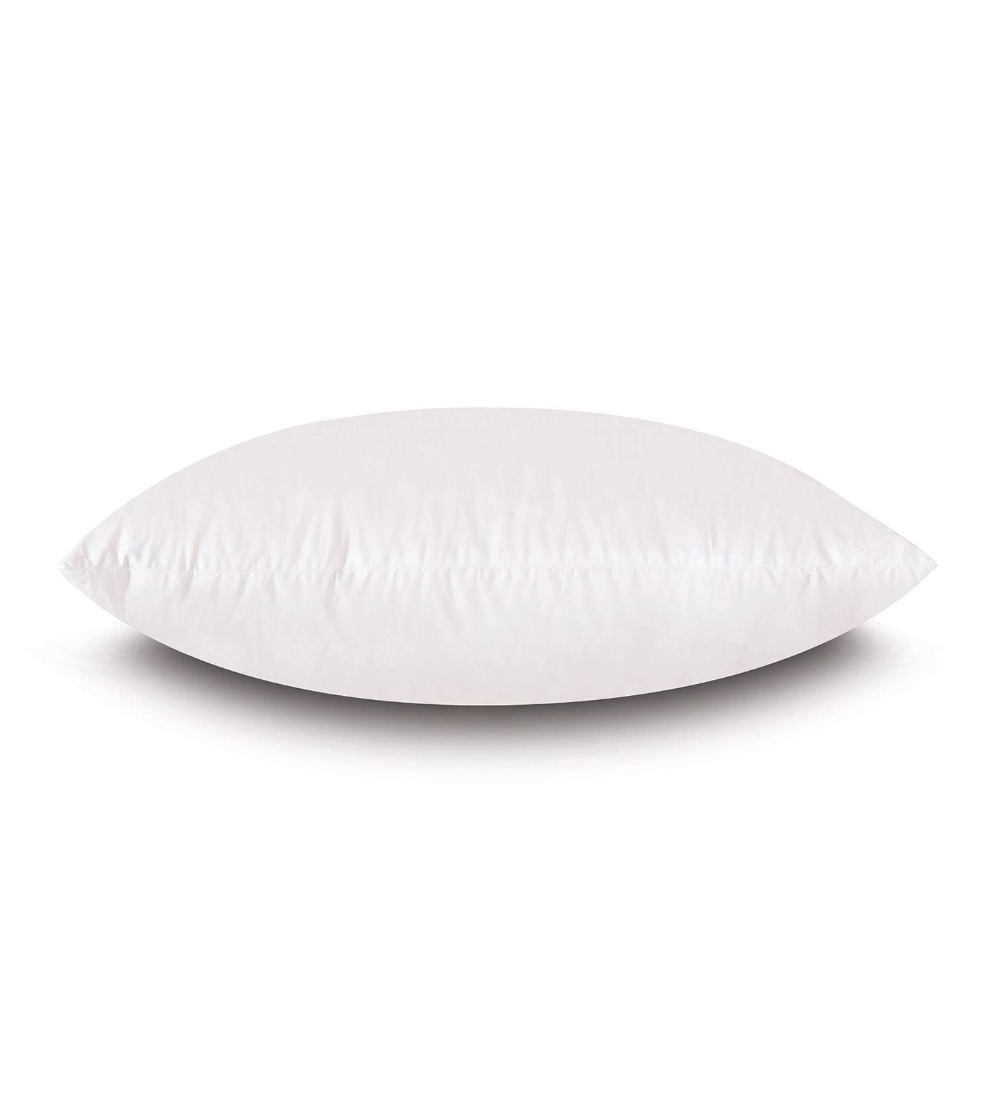 Luxury Hypoallergenic King Size Pillow Insert - 21x38 Inches, 50% Feather 50% Polyester Blend, Ultra Soft & Fluffy, 100% Cambric Cotton Shell, Made in USA (Set of 2) | Perfect for Bedroom, Guest Room, Hotel, and Home Decor