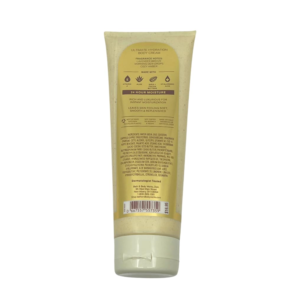 Bath & Body Works CLOUD NINE Ultimate Hydration Body Cream - Moisturizing Lotion for Dry Skin, Pack of 3 | Perfect for Daily Use, Gift Sets & Self-Care Routine