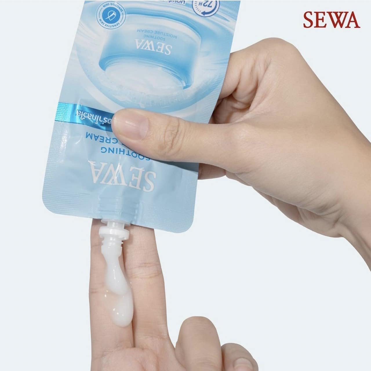 Sewax Facial Acne Care Soothing Moisture Cream for Dry Skin - Travel Size (0.5oz) | Hydrating & Calming Acne Treatment | Perfect for On-the-Go Skincare Routine