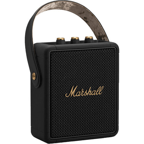 Marshall Stockwell II Portable Bluetooth Speaker - Wireless, Waterproof, 20+ Hours Playtime - Perfect for Outdoor Adventures, Beach Trips, and Home Parties