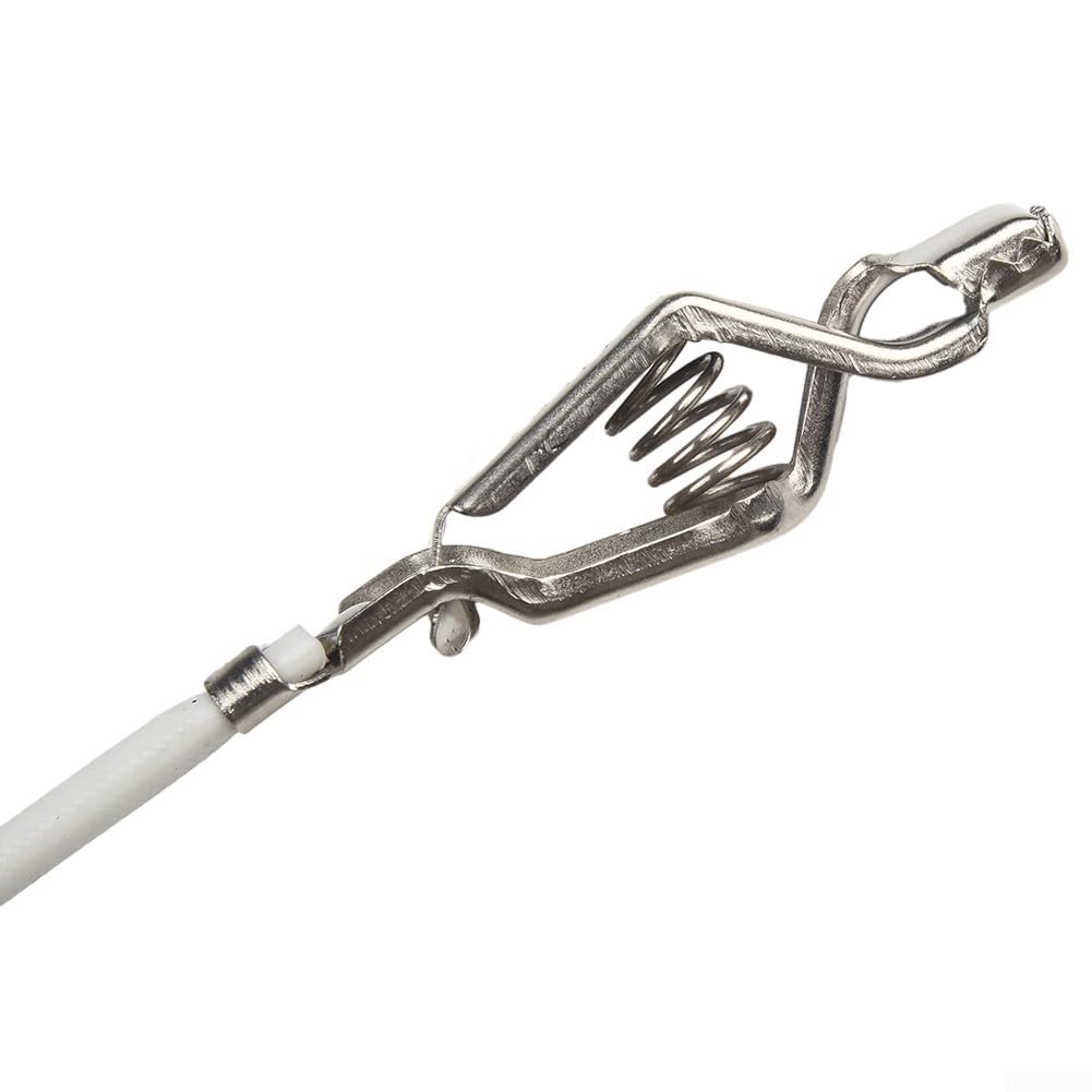 Premium Fencing Body Cords - Durable Plastic & Stainless Steel Foil Body Cord Cable with Hand Line Clamp | Competition & Training Equipment for Foil Fencing | Perfect for Tournaments, Practice & Fencing Clubs