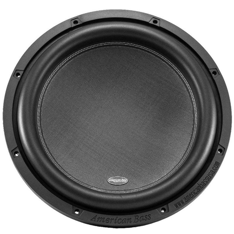 American Bass XR15D4 15 Inch 3000W Peak (1500W RMS) Dual 4 Ohm Voice Coil Car Subwoofer - Powerful Bass for Car Audio Systems & Home Theater Setups