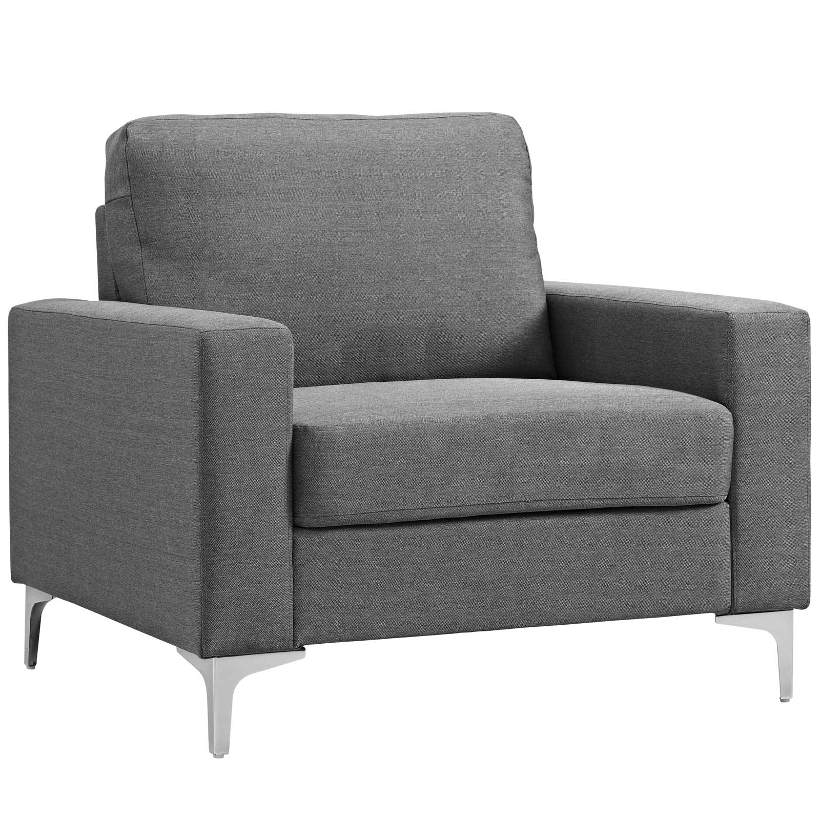 Allure 2-Piece Sofa and Armchair Set - Modern Living Room Furniture for Small Spaces | Perfect for Apartments, Condos & Cozy Homes
