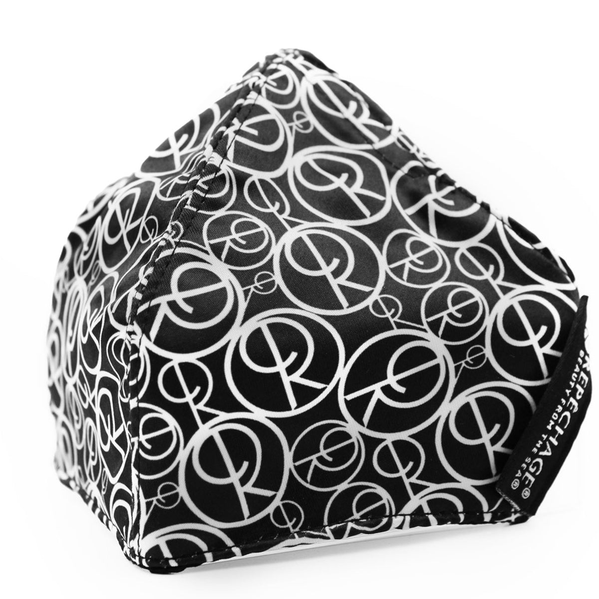 Repêchage® Reusable Cloth Face Mask for Women & Men - Breathable Washable Fabric with Adjustable Ear Loops - Perfect for Daily Use, Travel, Gym & Outdoor Activities