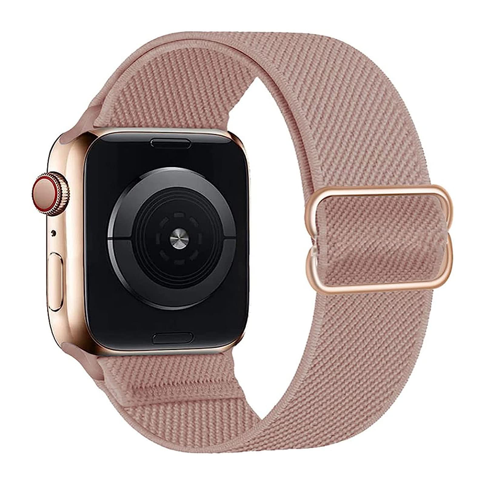 Stretchy Nylon Solo Loop Bands for Apple Watch 40mm 38mm 44mm 49mm 45mm 42mm 41mm - Adjustable Elastic Braided Strap for iWatch Series 8/7/6/5/4/3/2/1/SE - Sport Wristbands for Women & Men - Perfect for Running, Workouts & Everyday Wear
