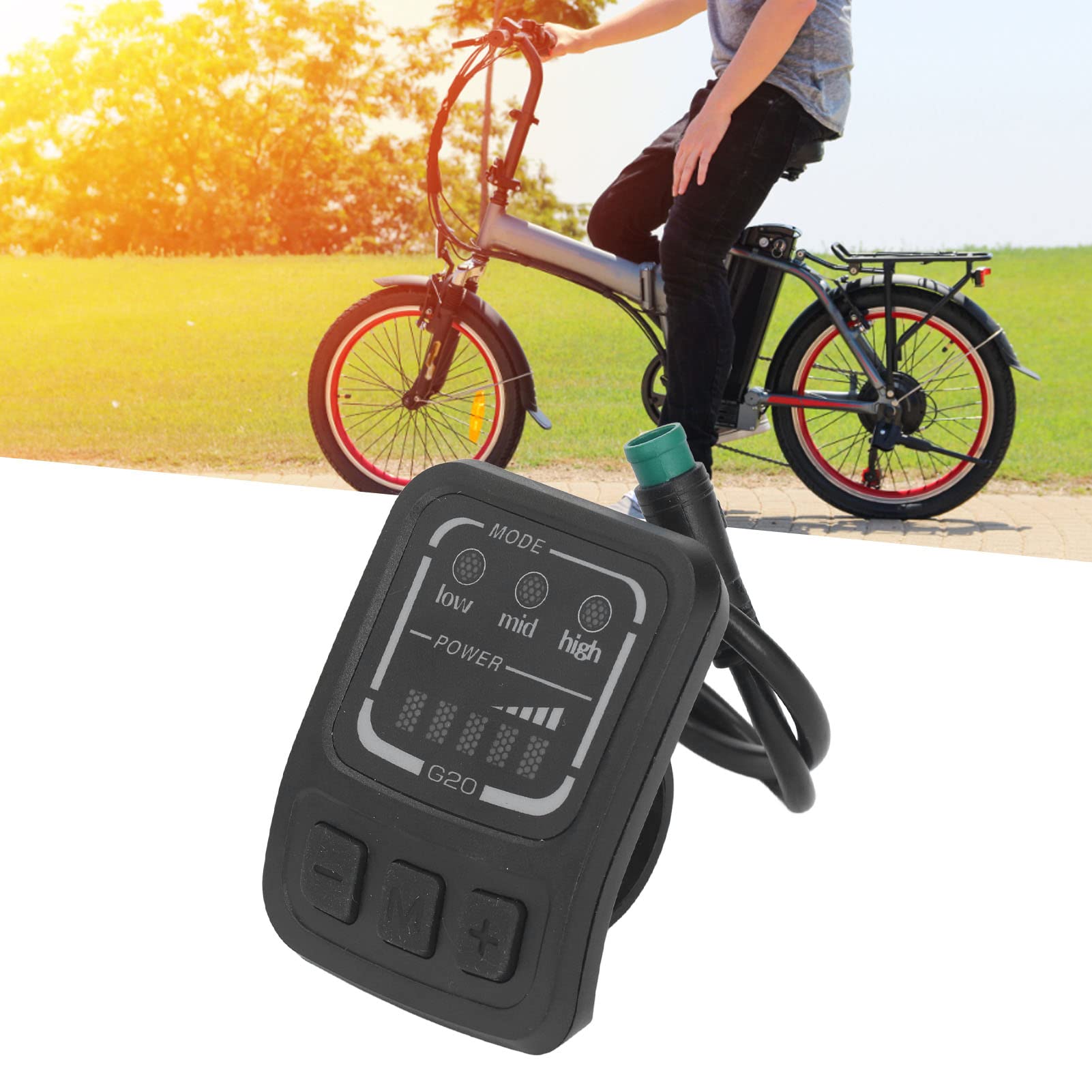 Alomejor G20 F Electric Scooter LED Display with Interface - High Visibility Screen for Commuting & Urban Travel
