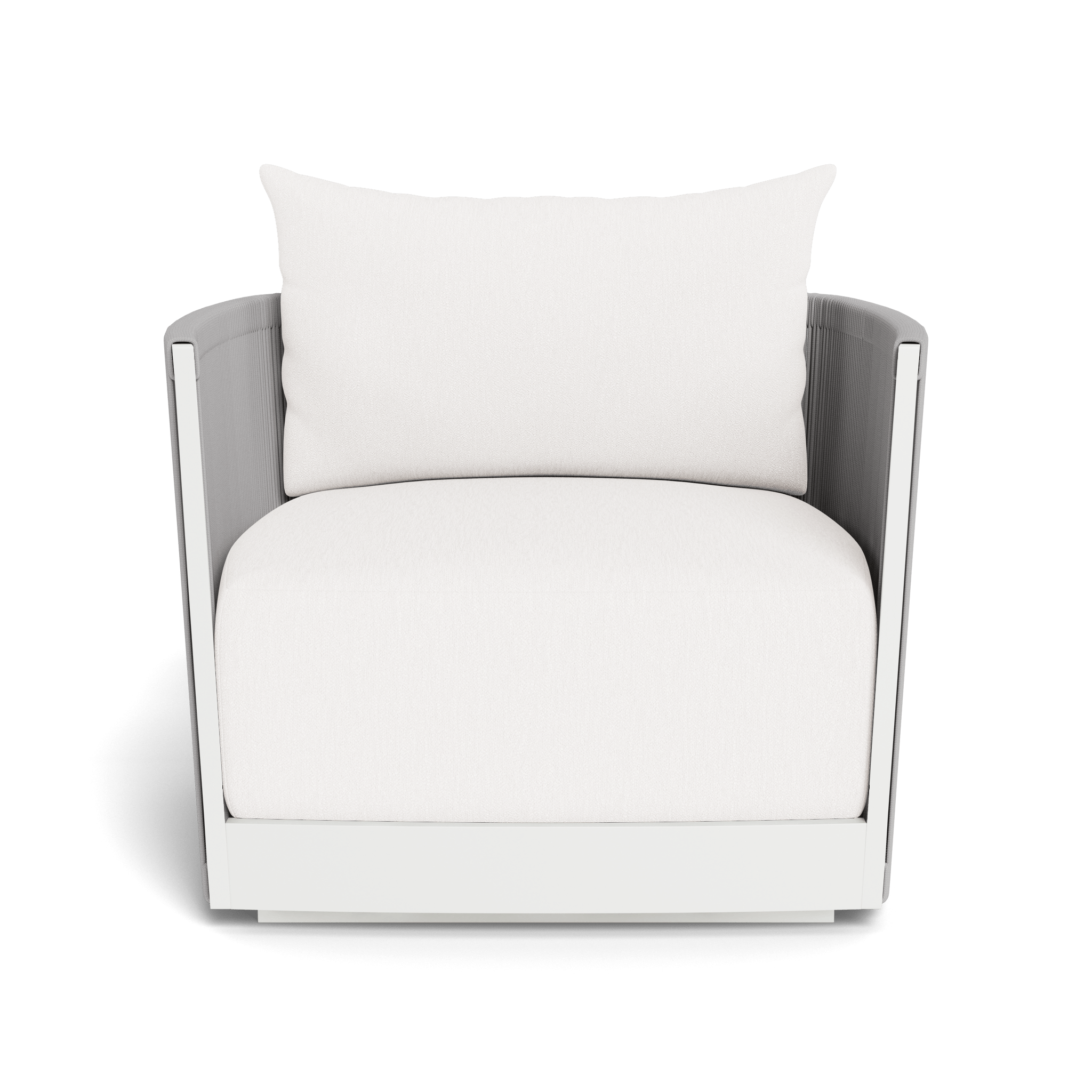 Antigua Swivel Lounge Chair - Modern Patio Furniture for Outdoor Relaxation, Garden, Poolside & Backyard Comfort