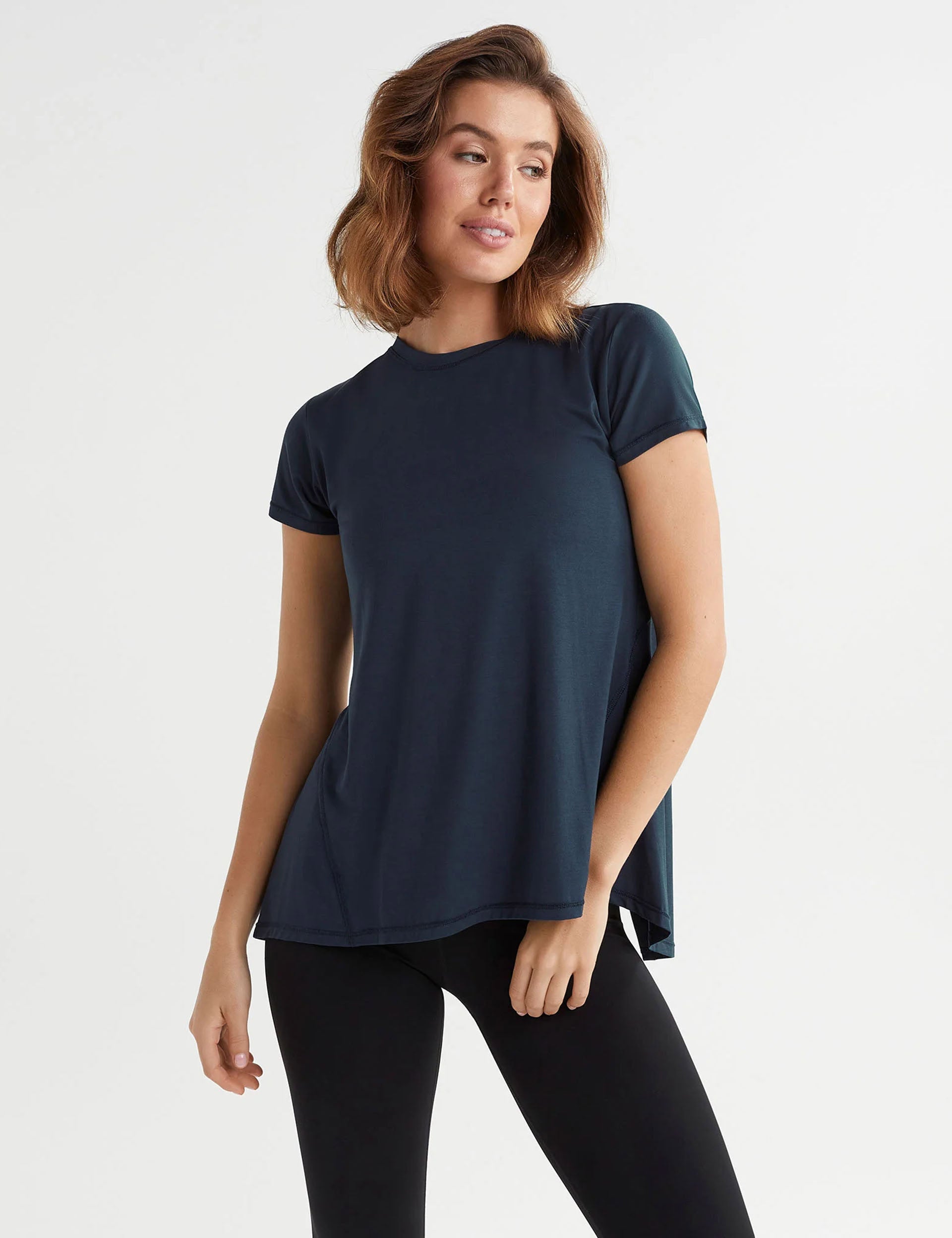 Kendall Tee Sky Captain - Soft Cotton Crewneck T-Shirt for Men & Women | Casual Everyday Wear, Street Style & Layering Essential