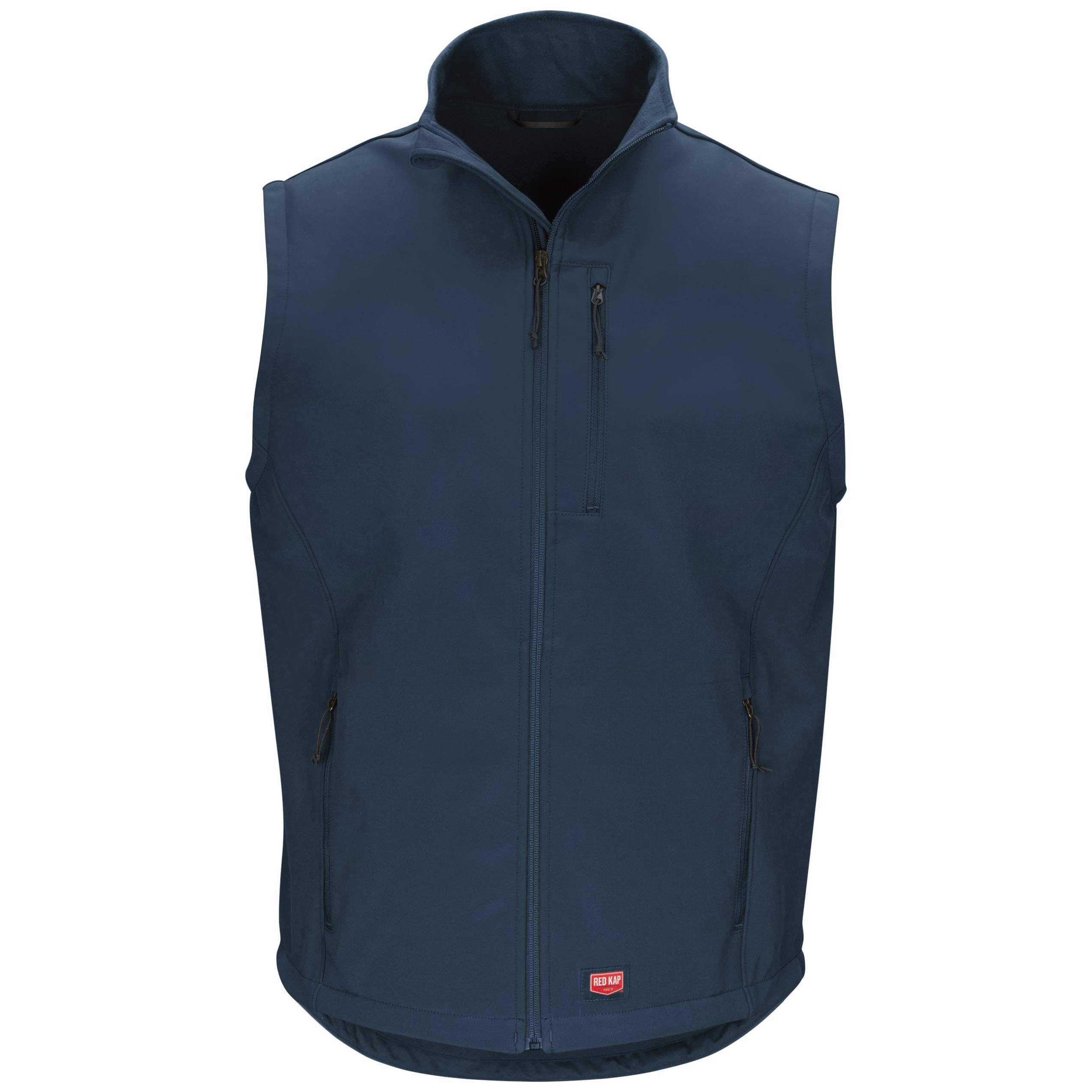 Red Kap Men's Soft Shell Vest - Lightweight, Water-Resistant & Warm for Outdoor Work, Hiking & Winter Layering