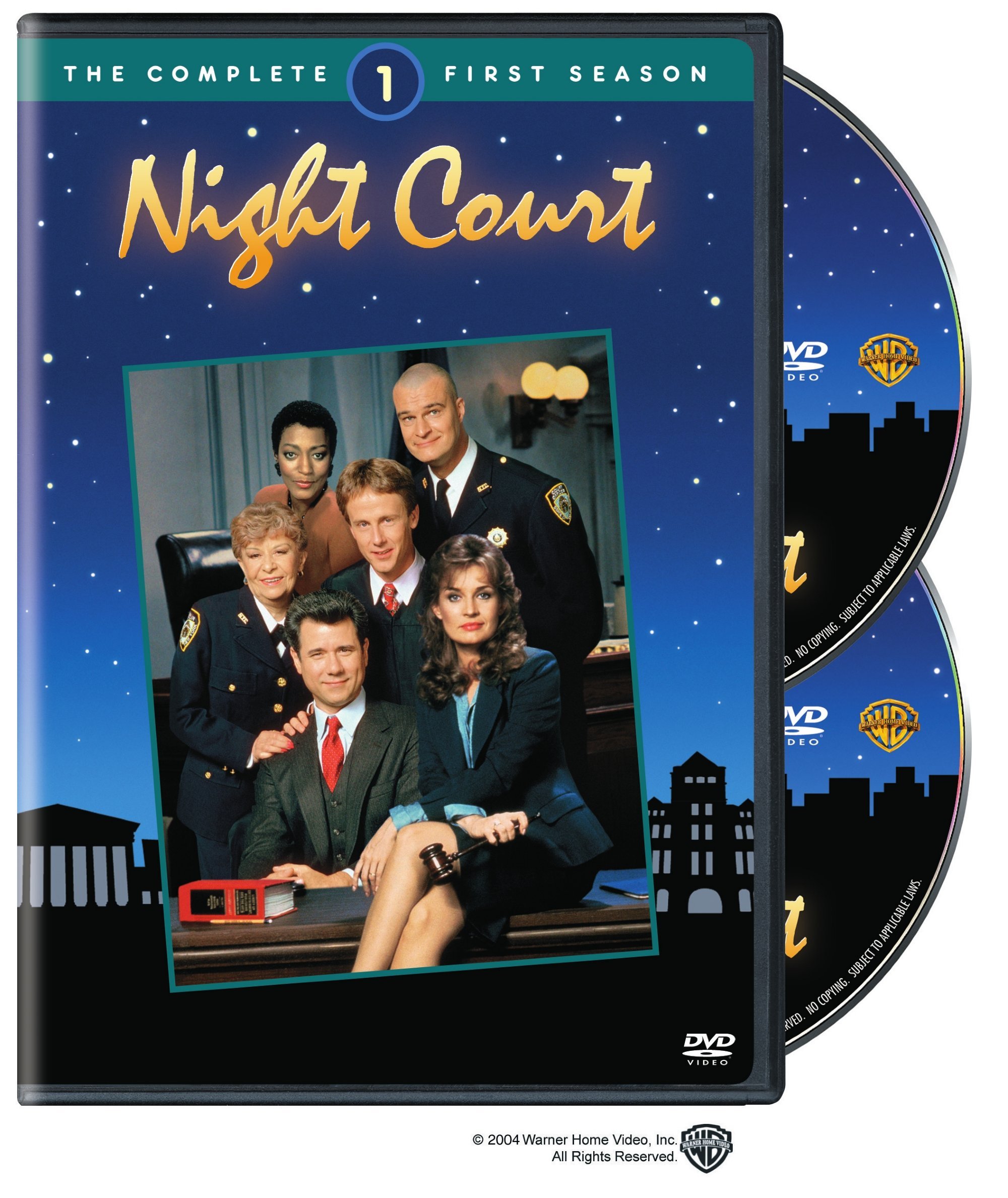 Night Court: Season 1 DVD | Classic Legal Comedy TV Series | Perfect for Home Entertainment & Nostalgic Viewing