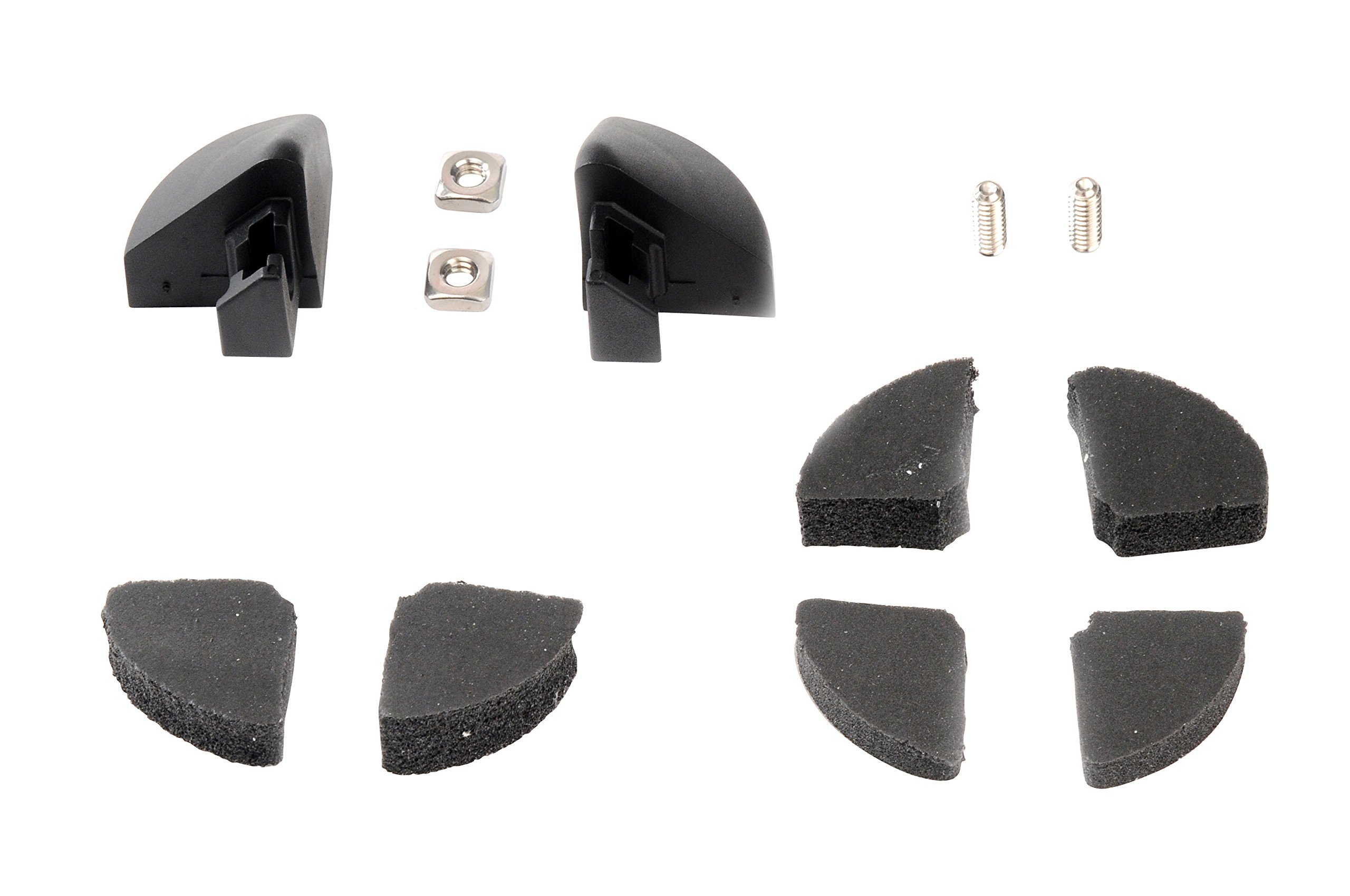 ACDelco GM 19202599 皮卡货箱盖侧轨端盖套件 - 含端盖、硬件和泡沫垫，适用于卡车货箱保护和防水密封