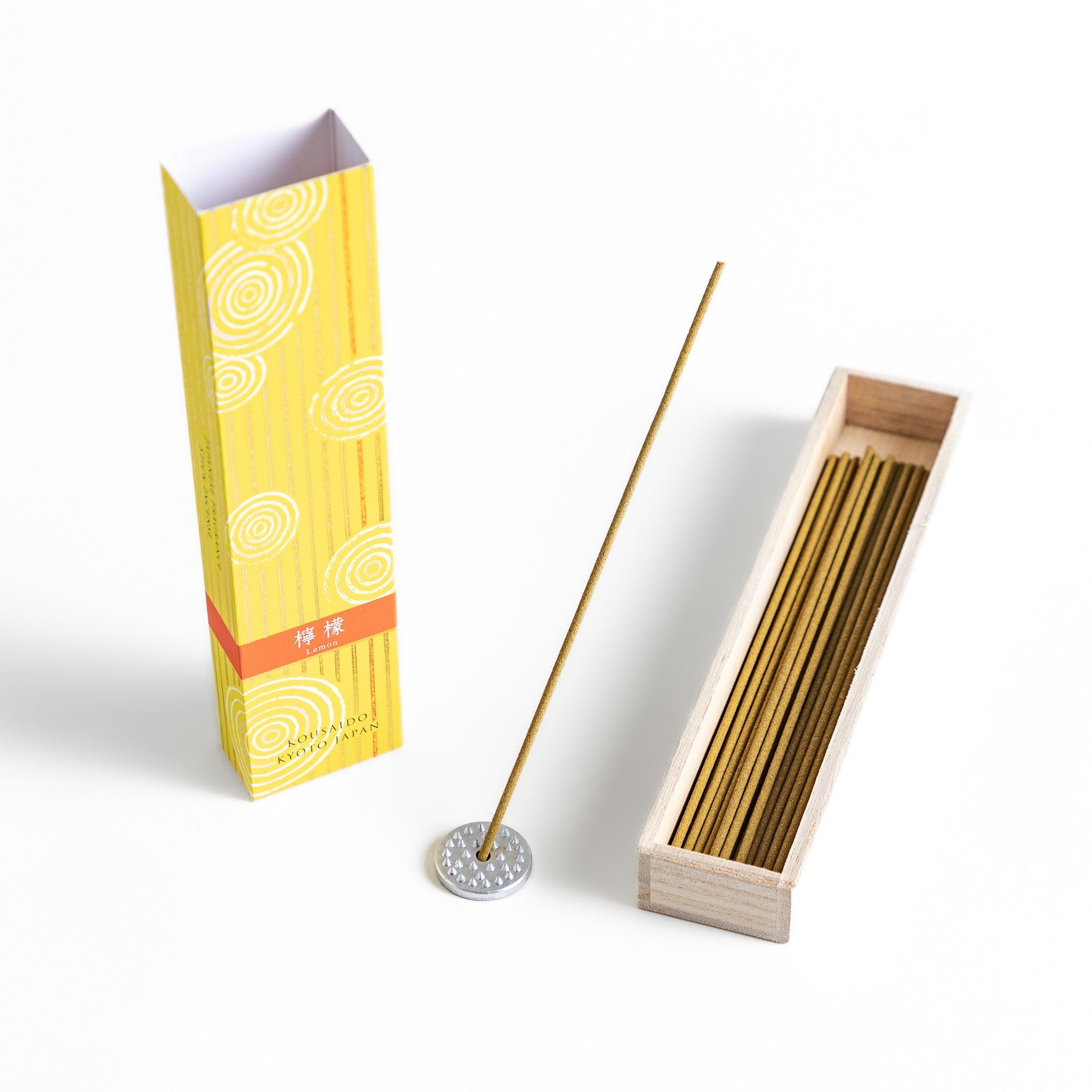 Sunny Lemon Incense Sticks - Natural Aromatherapy for Relaxation & Meditation | Perfect for Home, Yoga & Spa